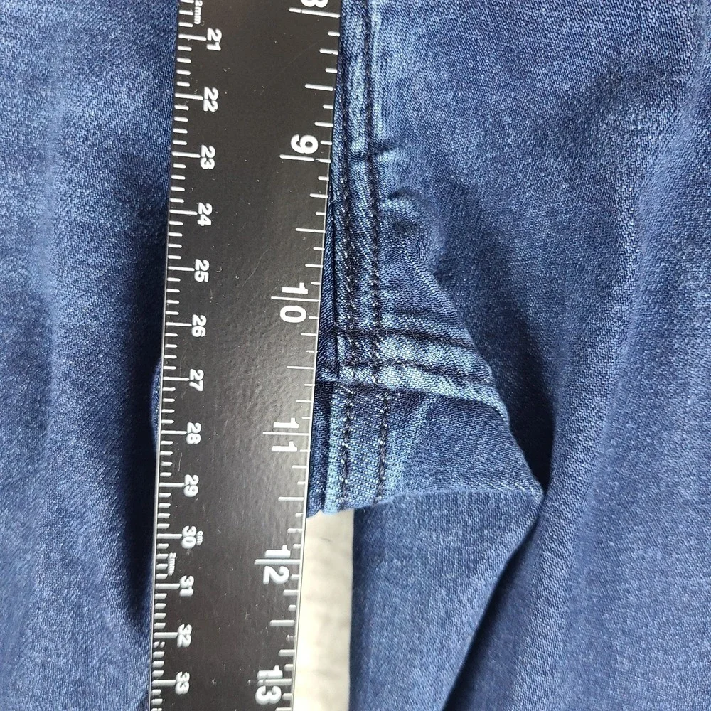 Banana‎ Republic Travel Jeans Mens 33x34 Blue Athletic Fit Dark Wash Denim